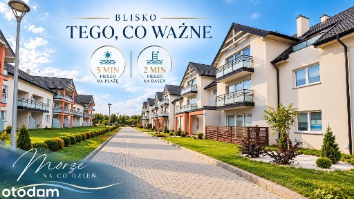 Apartament 5 minut od plaży - Darłówko Wschodnie - miejsce parkingowe