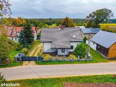 Piękny dom z pełnym wyposażeniem - działka 7200 m2