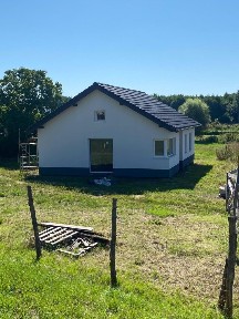 Dom parterowy 86mkw+ poddasze Dabroszyn