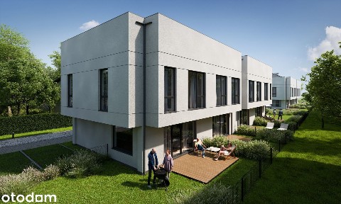 Segment 94 m2 plus poddasze50m2,ogród, 2 miejsca postojowe