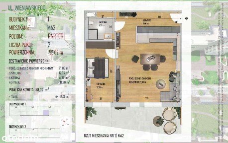 Promocyjna cena!Nowe 58m2+duży taras|Wieniawskiego