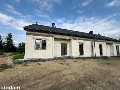 Bliźniak 95m2 + 43m2 poddasze | 680m2 działki | pompa ciepła