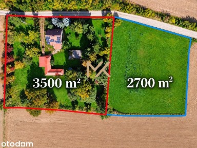 Dom z dużym terenem | Bez sąsiadów | Fotowoltaika | Siodłkowice