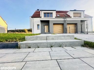 Nowy dom 122 m² z pompą ciepła i garażem - Sobótka