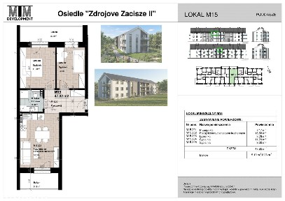 Osiedle Zdrojove Zacisze II Busko-Zdrój | Mieszkanie M10 - 47,94 m2