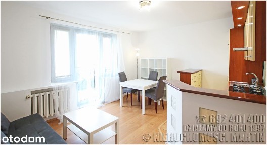 2 pok. umeblowane balkon os. St. Batorego Piątkowo Poznań