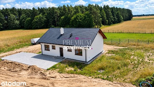 Nowy dom w zabudowie bliźniaczej w Borkowie
