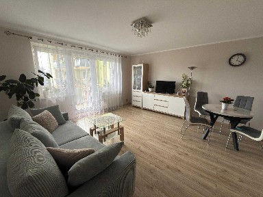 Mieszkanie M2 - Słoneczny salon z dużym balkonem (47,63 m²) | 2 pokoje, Cegła, 2. piętro | Fordon - Nad Wisłą | Od zaraz!