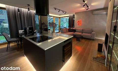 Luksusowy skrajny segment 162 m² | 450 m² działki | Las | 2 tarasy