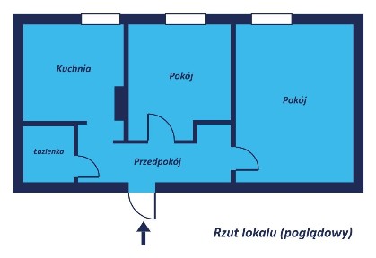 Mieszkanie 2-pokojowe przy ul. Lipowej