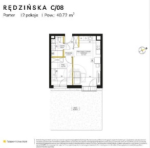 Niższa cena|Dwa pokoje z ogródkiem|Maj2027