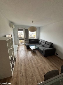 2 pok Mokotów 45 m2 metro Wilanowska, z oddzielną kuchnią i balkonem