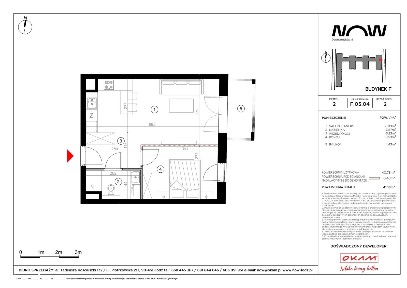 2-pokojowe mieszkanie 40m2 + balkon Bez Prowizji