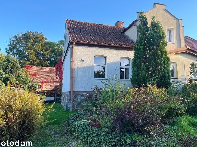 Dom z ogrodem i budynkiem gospodarczym - Dzierzgoń, działka 1330 m²