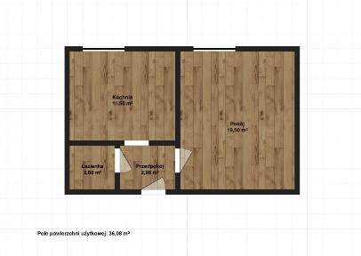 Przestronna kawalerka | 36 m2 | Bronowice | Niski