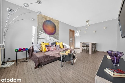 3 pokoje z balkonem, 63 m², Santocka, 8. piętro