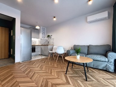 2 pokoje | Myśliwska | KLIMATYZACJA | garaż | balkon | bez prowizji