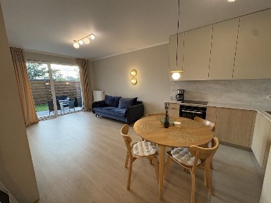 Na wynajem OD ZARAZ komfortowe, 2-pokojowe mieszkanie- 45 m² z ogrodem- 58 m² umeblowane