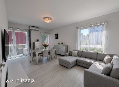 Na sprzedaż słoneczny apartament 72m2 na osiedlu zamkniętym. Gumieńce.
