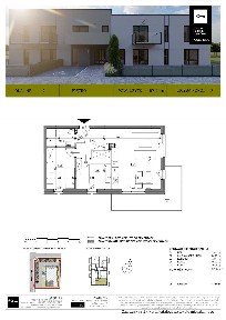 3-pokojowe mieszkanie o powierzchni 57,24 mkw + balkon 13,5 mkw + dwa miejsca postojowe w cenie - Osiedle Księżnej Dąbrówki