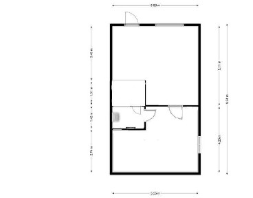 Wynajmę lokal 45m2. Ul. Helenówek - obok US