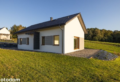 Nowy dom parterowy 92 m² | Działka 977 m² | Stara Wieś ul. Społeczna