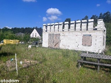 Dom w budowie 115 m² + działka 947 m² - Czarków, 20 min do Lublińca