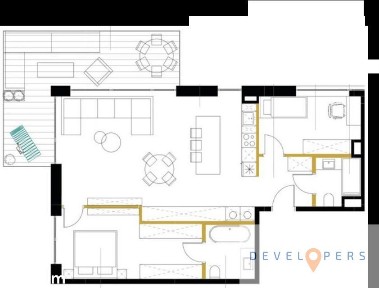 Mieszkanie Premium z tarasem 25 m2 I Gotowe 3 pokoje