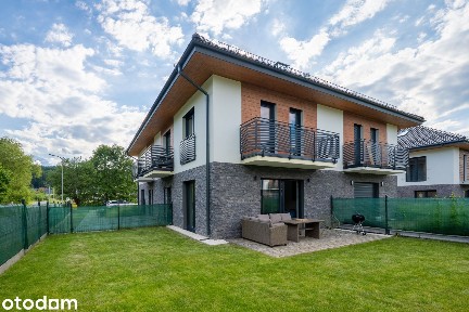 Bliźniak 105 m2 3-poziomy z ogrodem klimatyzacja Sosnówka k. Karpacza