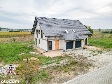 Nowoczesny dom dwulokalowy w stanie surowym zamkniętym - Serby