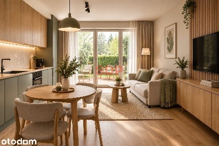Stan Deweloperski, 2-pokojowe mieszkanie z ogródkiem 115,62 m²
