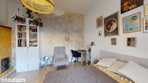 2 pokoje | Balkon | Do zamieszkania | Kamienica