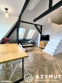 KLIMATYCZNE STUDIO Z ANTRESOLĄ | ~59 m2 PO PODŁODZ