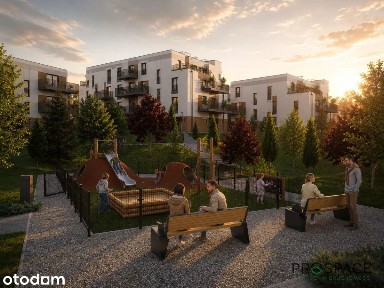 56,05 m² 2 Pokoje + Salon Z Aneksem | Balkon