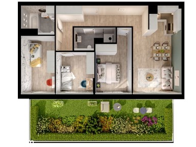 Super cena! Twój własny kawałek spokoju | 4 pokoje | Ogród - 48 m²!