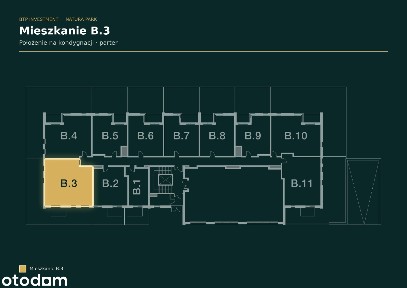 4 pokoje 69,85 m² z ogrodem 71,54 m², parter | Natura Park B03