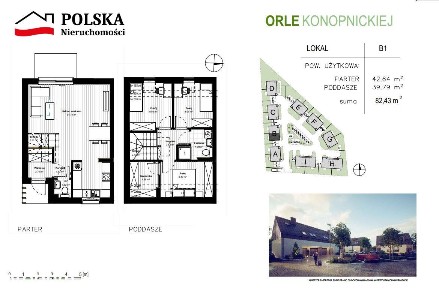 Zamień mieszkanie na dom „orle Konopnickiej”.