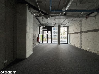 Lokal usługowy 70+12m² najem do czasu sprzedaży|Towarowa Towers|parter