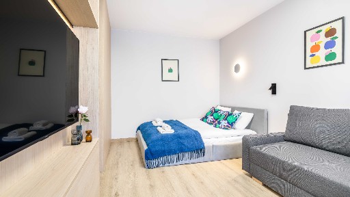 Przytulne Studio na wynajem - GDAŃSK BRZEŹNO, BLISKO PLAŻY, PARKING