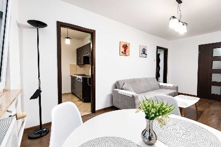 Przytulne, rozkładowe mieszkanie 2 pokojowe w bloku w centrum.balkon.