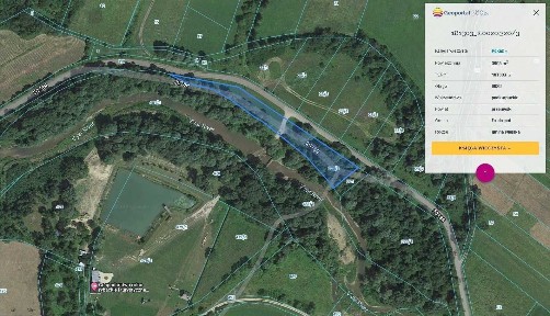 Działka agroturystyczna 5,5 ha okolice Arłamowa
