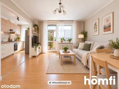 Przestrzeń z widokiem | 3 osobne pokoje | Ruczaj