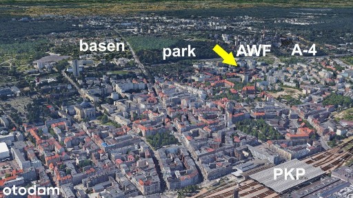 Bez Prowizji, obok Parku Kościuszki i Awf-u