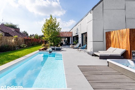 DOM PREMIUM 300 M² | BASEN | SPA | 6 SYPIALNI | DĄBRÓWKA