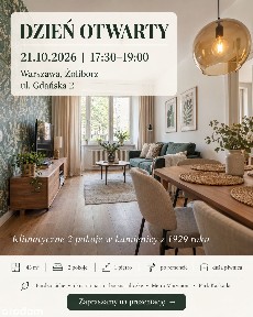 Klimatyczne 2 pokoje z kominkiem |Kamienica z 1929 obok Metro Marymont