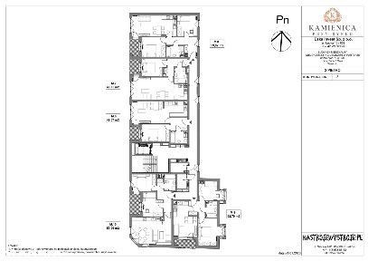 49,57 m² - 2 pokoje