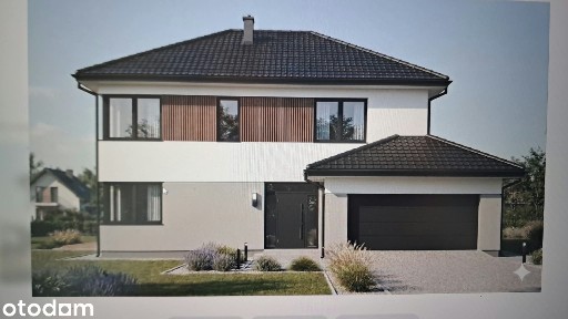 Dom wolnostojący z garażem i ogrodem