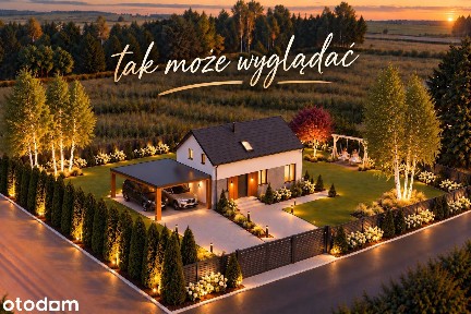 Energooszczędny dom wolnostojący w Niedrzwicy Dużej.