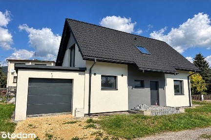 Nowy dom 132 m² widok na Skrzyczne garaż