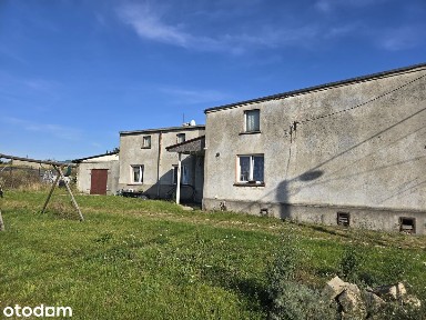 Parterowy dom do remontu, piwnica, strych, ładna działka, spokojna oko